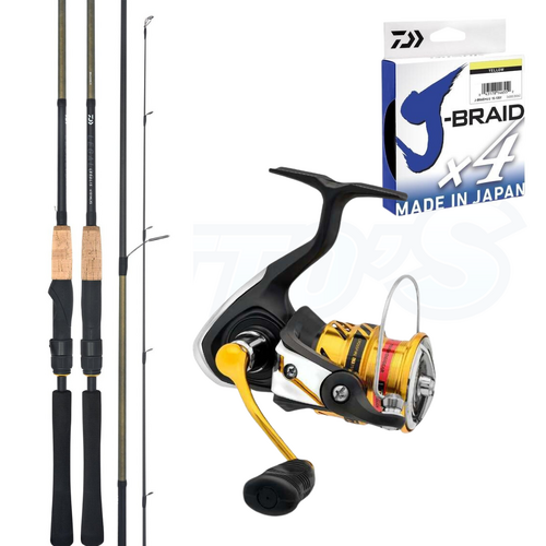 Daiwa Crossfire and Legalis Trout Combo