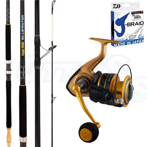 Ugly Stik Bluewater and Aird SW Surf Beach/Rock Combo